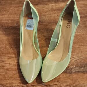 INC International Concepts Women's Lime Green Heels